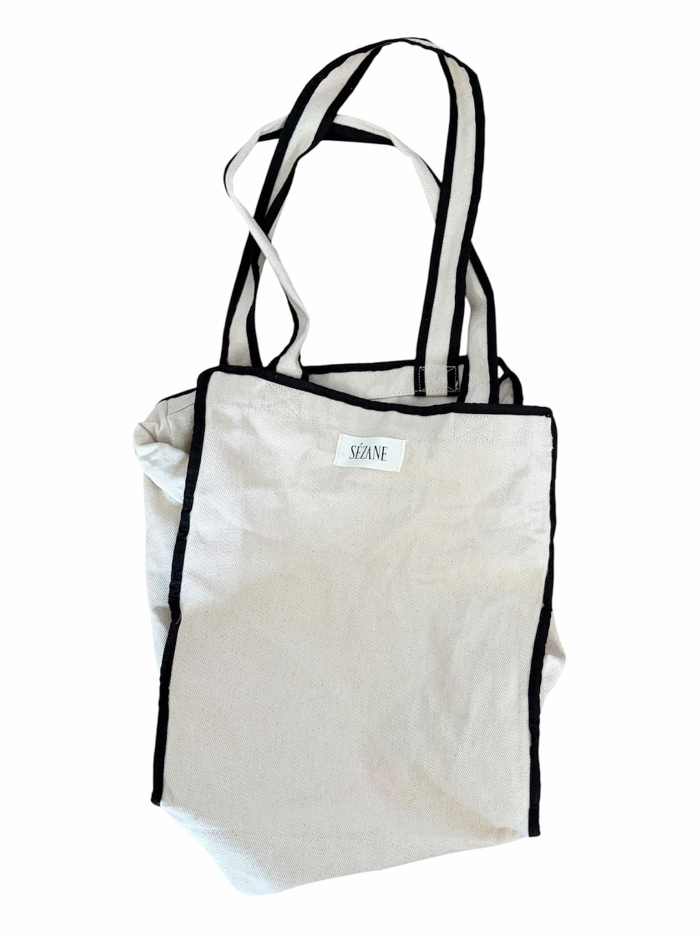 Sezane canvas tote NWOT